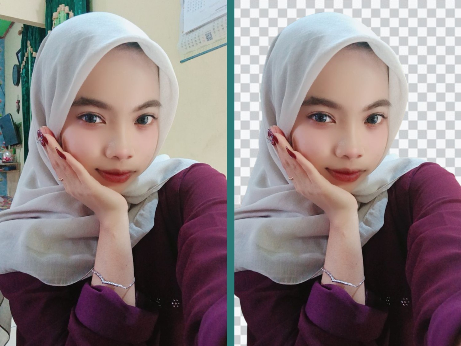 Preview layanan hapus background